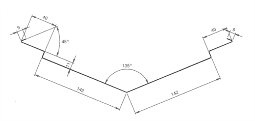 Dobbelt Skotrende 6"